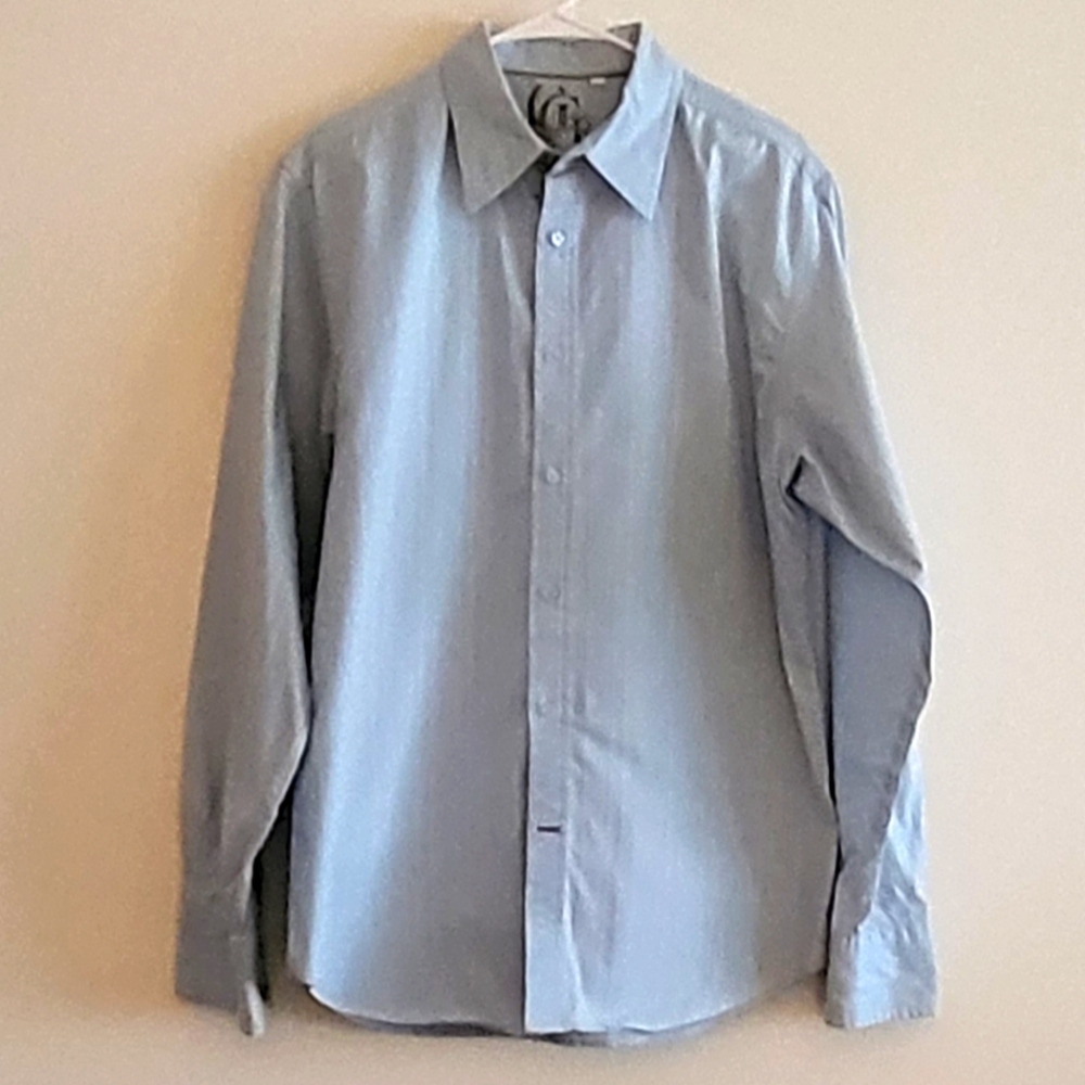 Guess Mens Embroidered Shirt